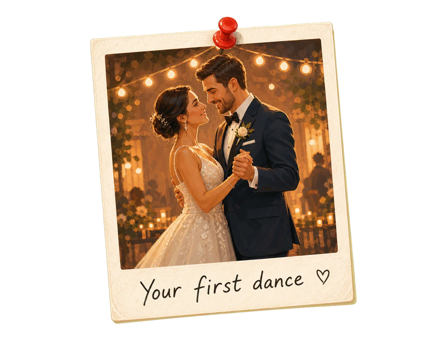 Couple rehearsing their first dance at a Nottingham studio