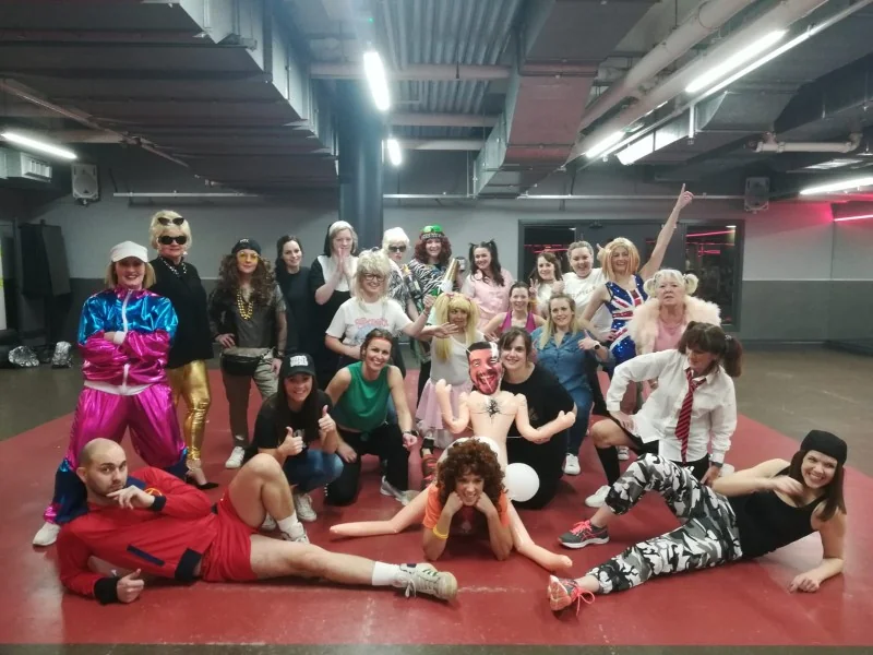 Street Dance hen party dance class in Nottingham