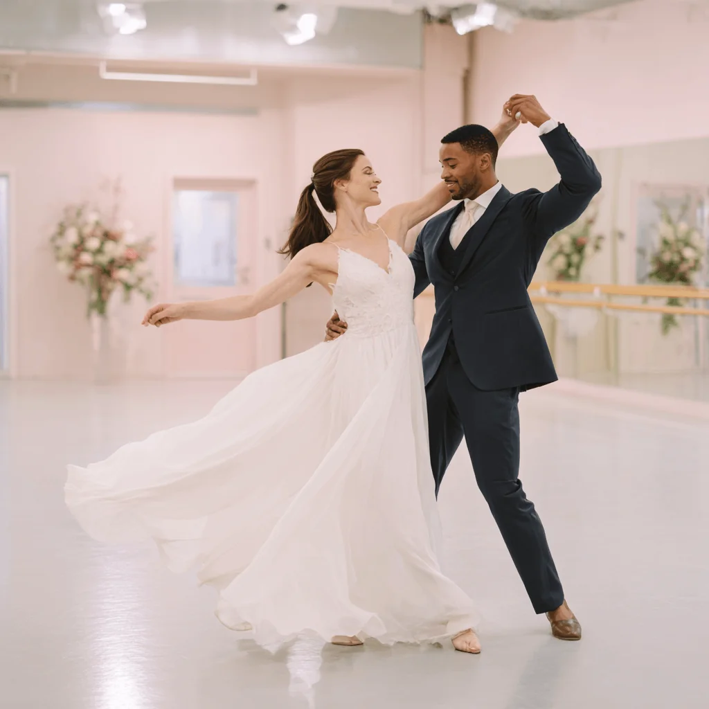 Last-minute wedding dance crash course Nottingham